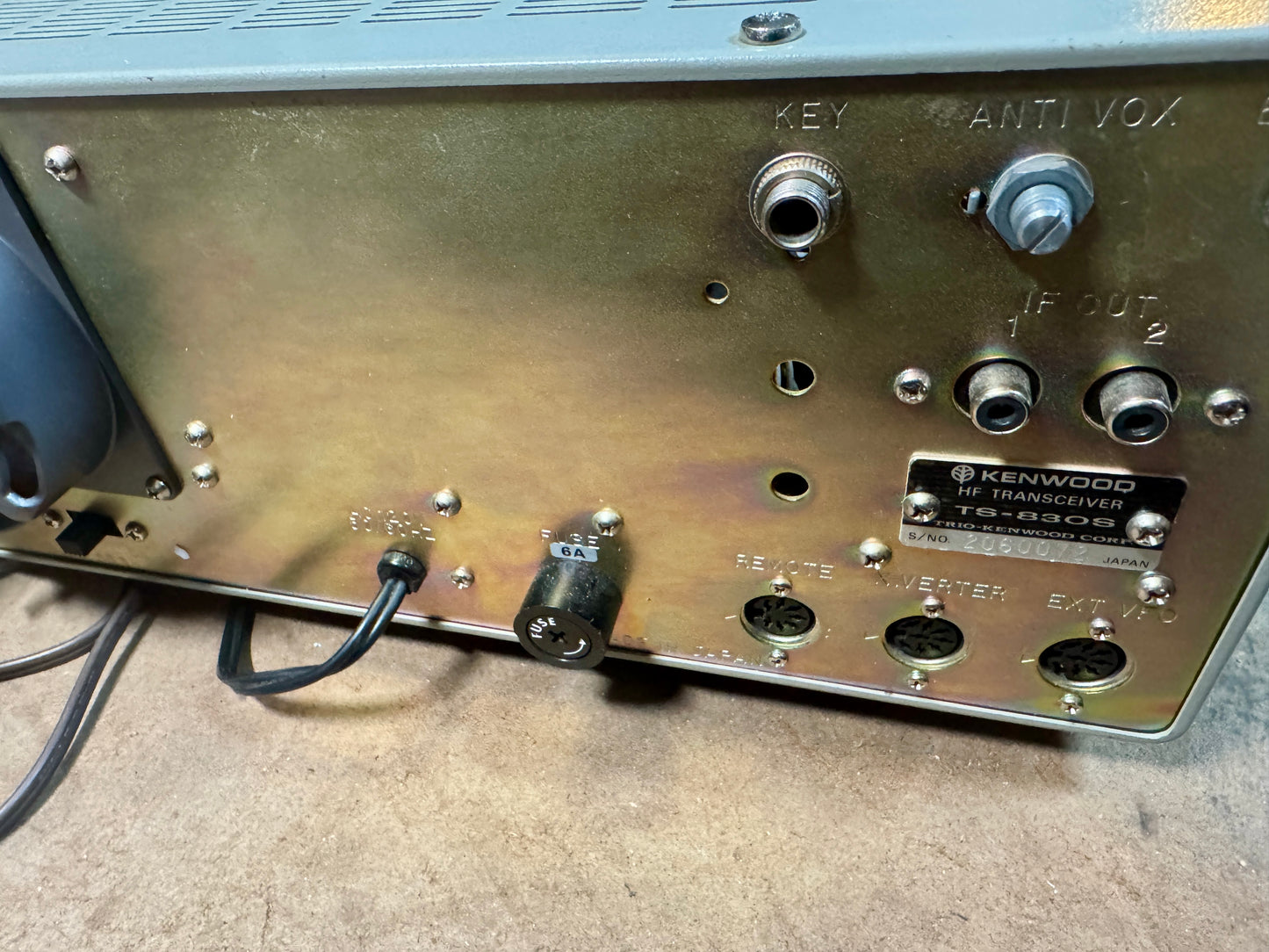 Kenwood TS830S and MC50 Microphone