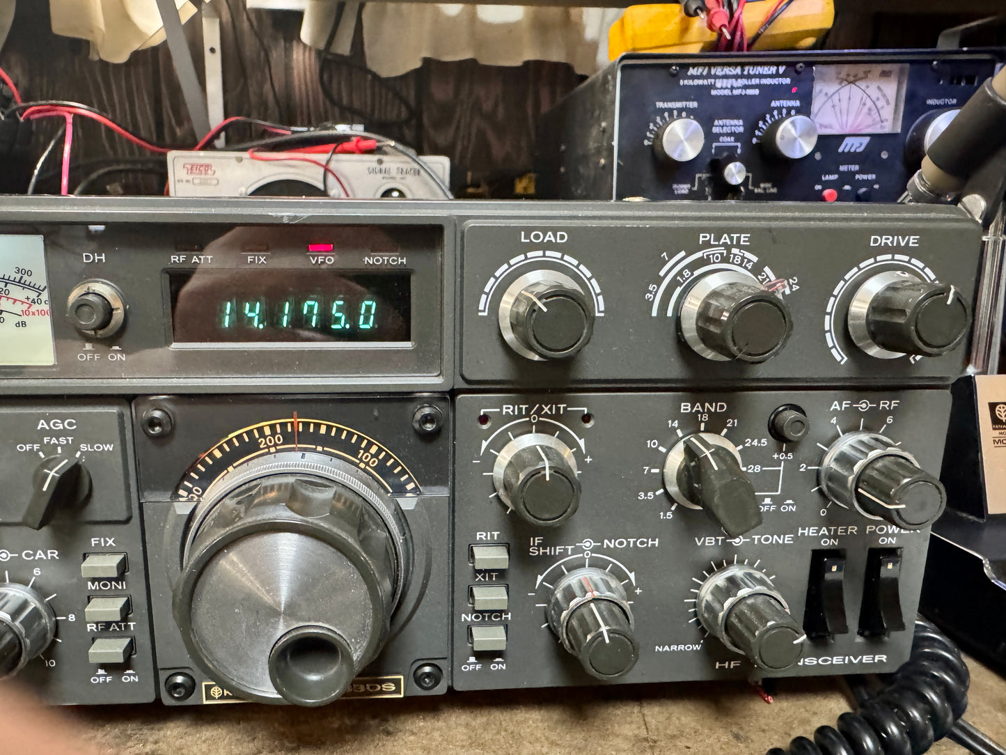 Kenwood TS830S and MC50 Microphone