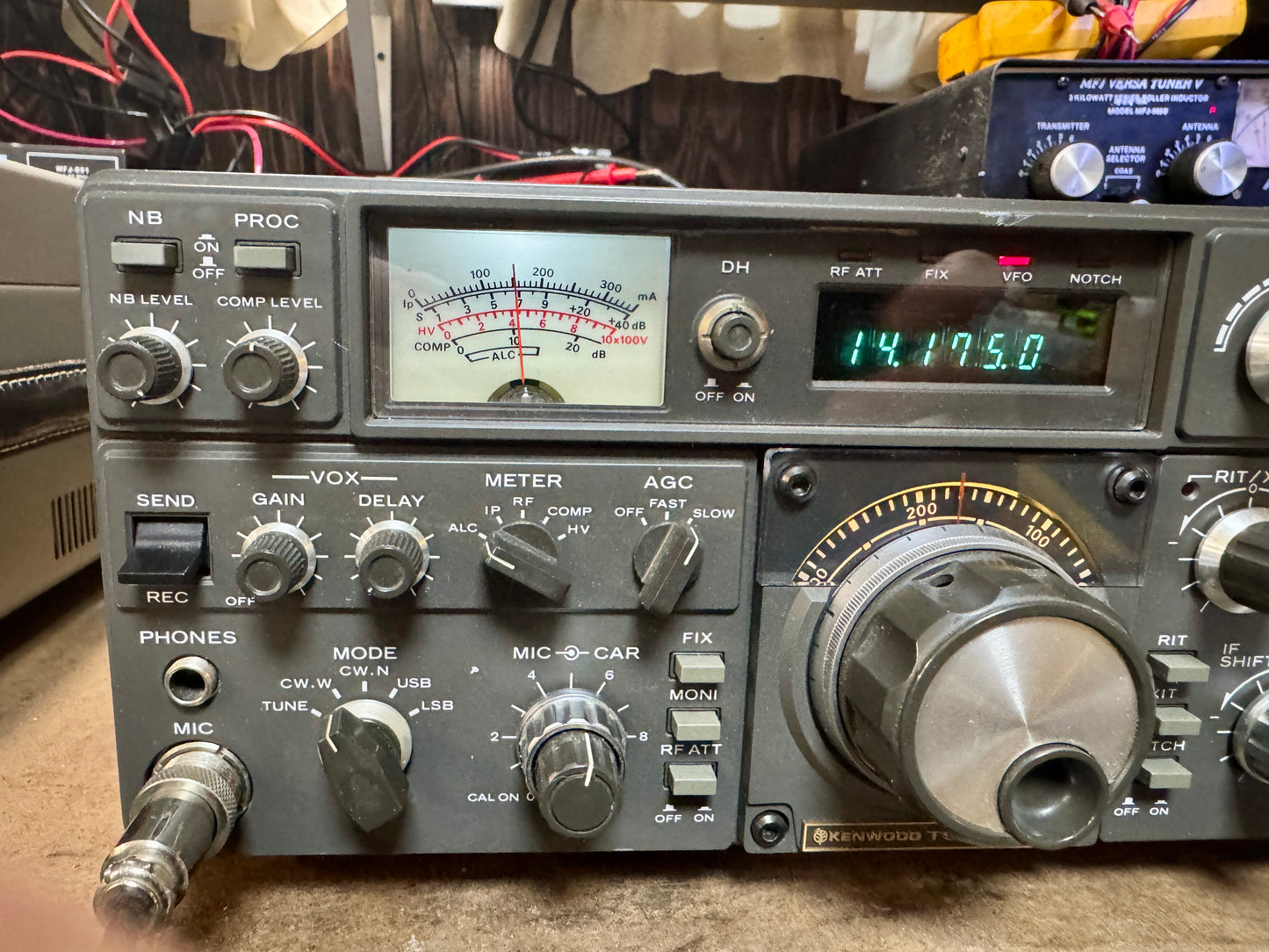 Kenwood TS830S and MC50 Microphone