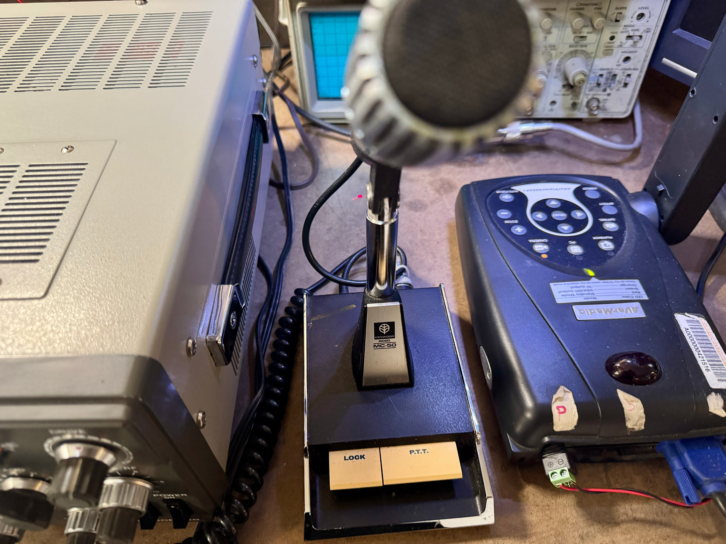 Kenwood TS830S and MC50 Microphone