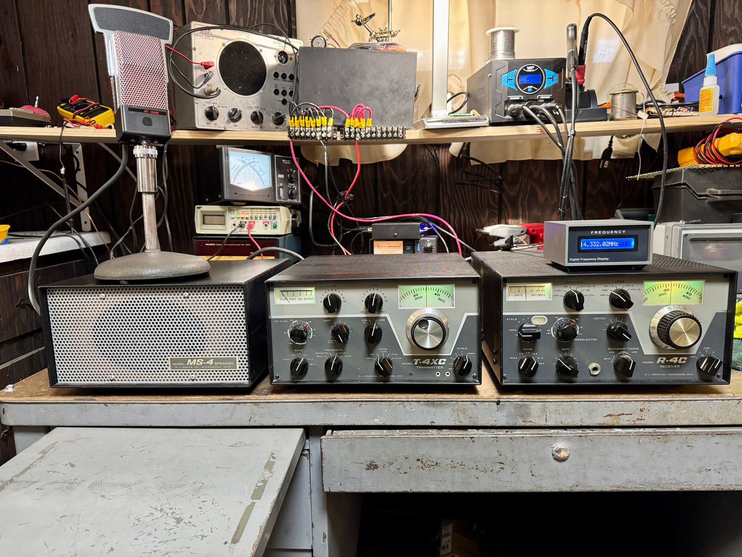 Drake C-line Twins with Extras in used HAM Radio Equipment