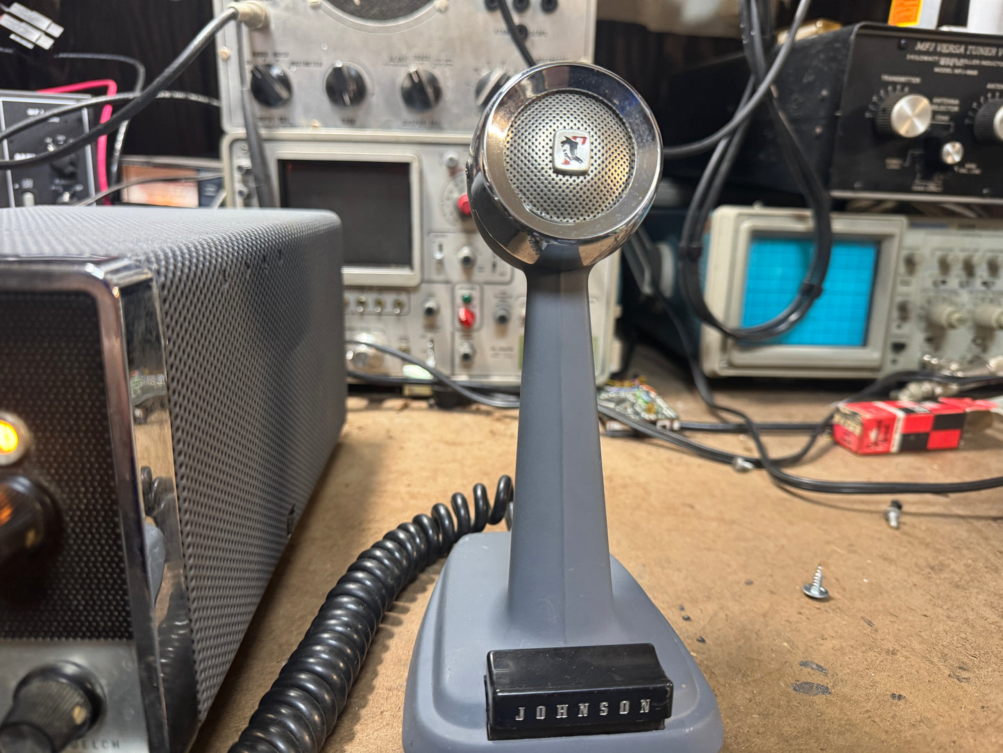 Johnson Messenger II and Tone Alert with Johnson Desk Mike