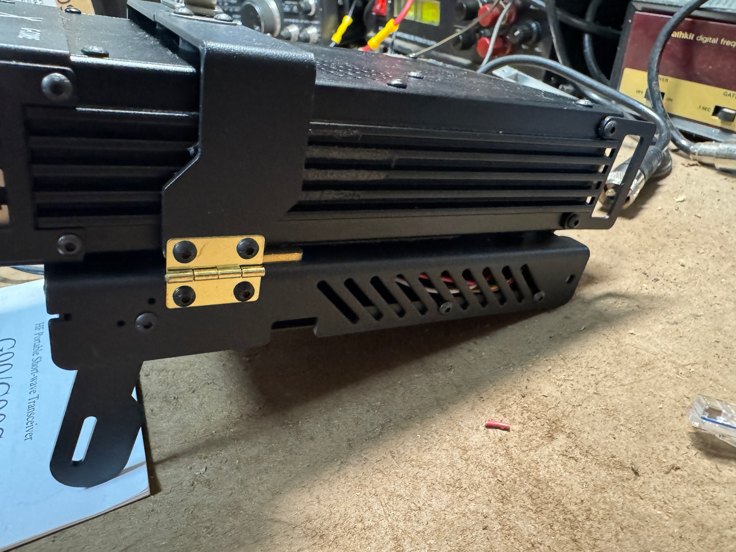 Xiegu G90 and Cooling Plate