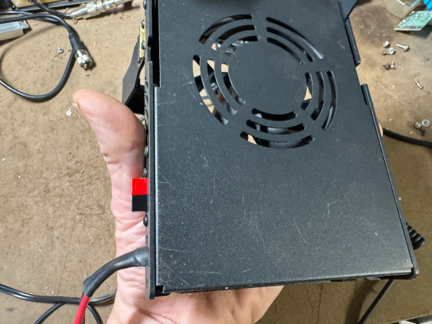 Xiegu G90 and Cooling Plate