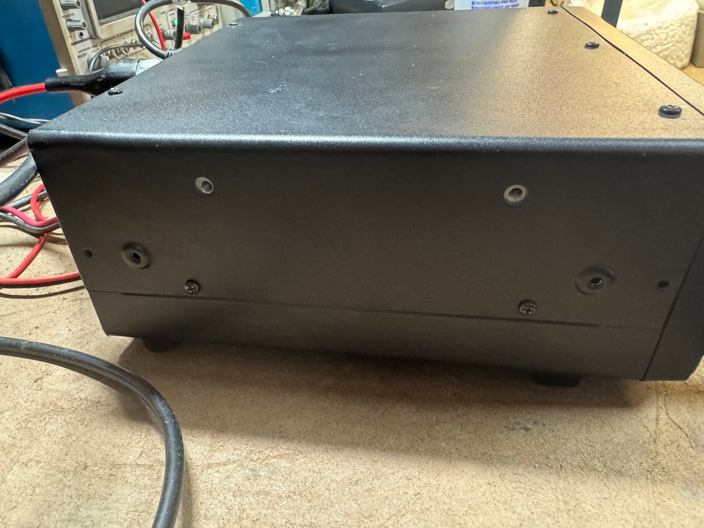 Icom IC-718 with optional DSP and PS15 power supply