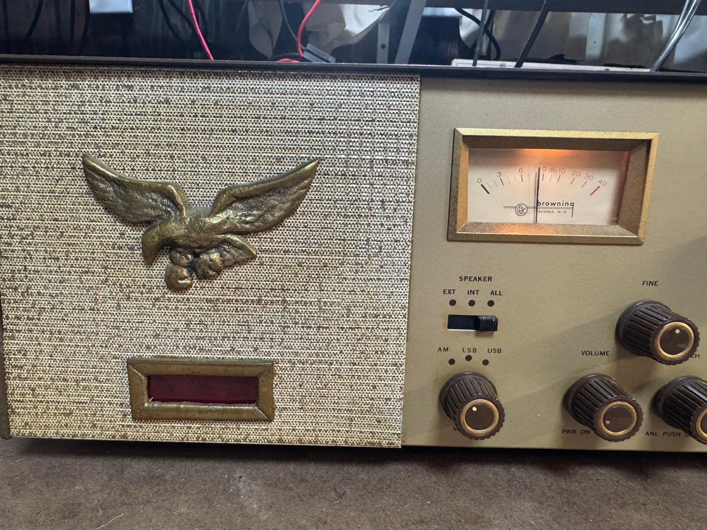 Browning Golden Eagle Mark II and 776 Microphone