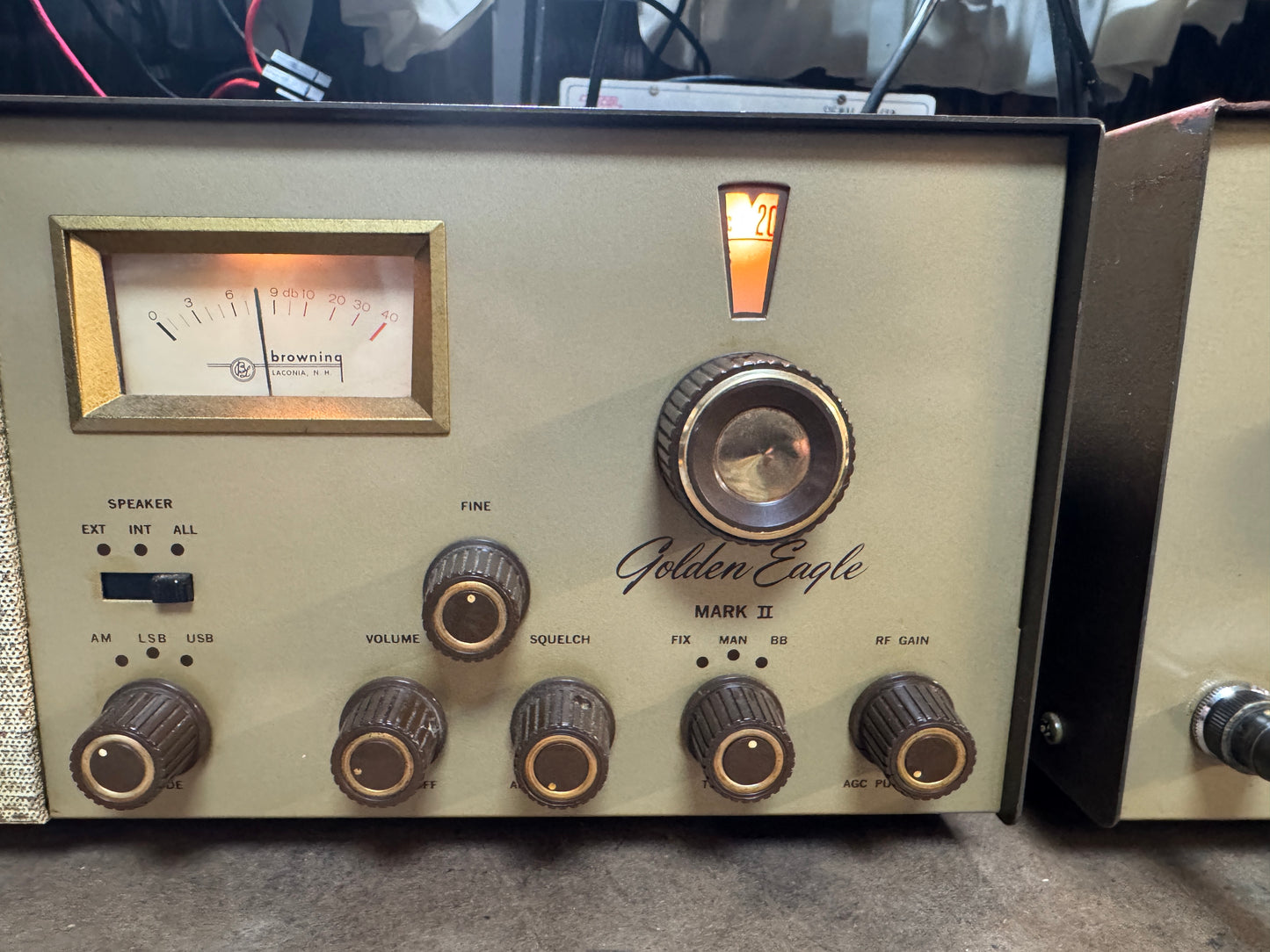 Browning Golden Eagle Mark II and 776 Microphone