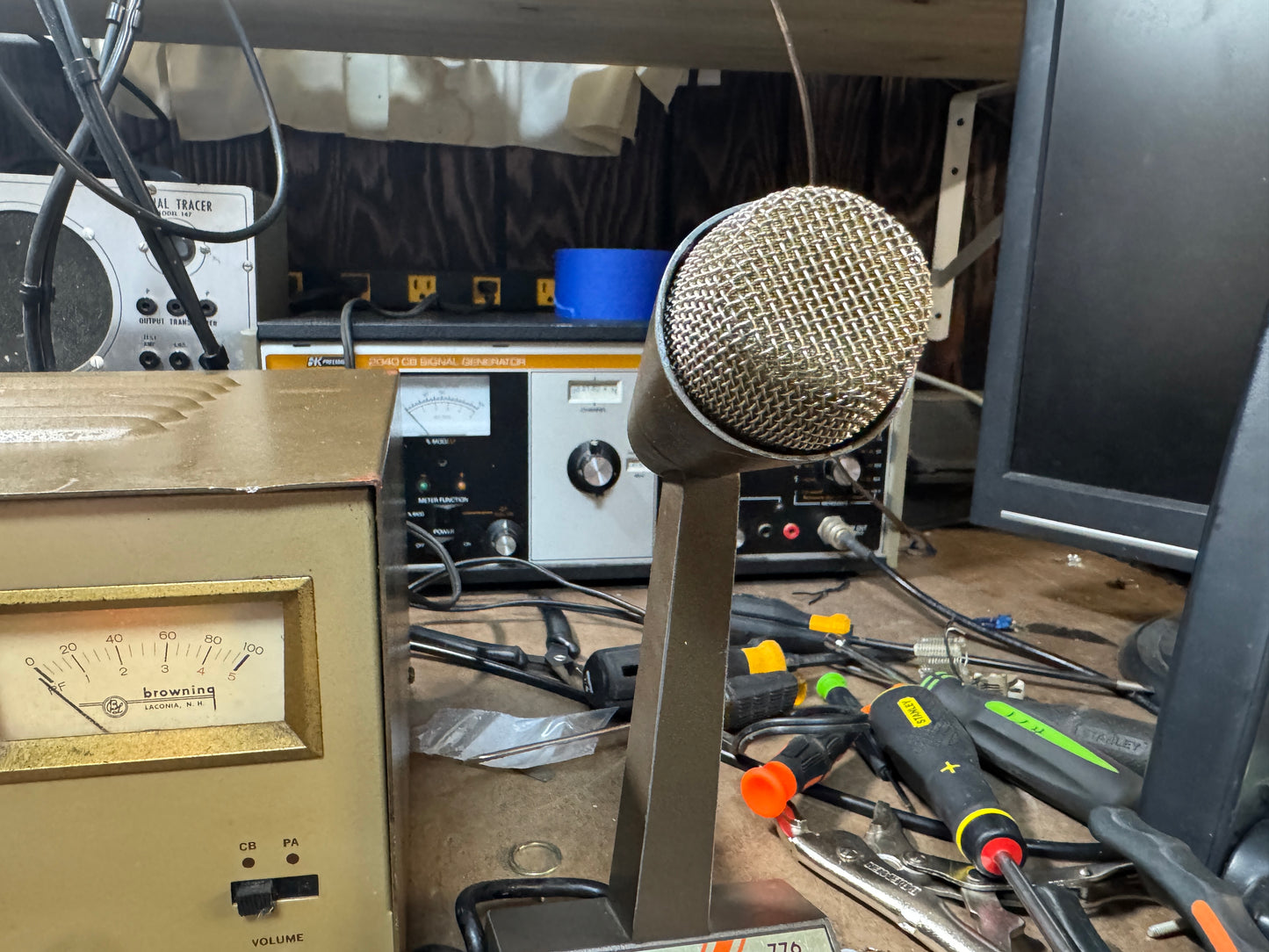 Browning Golden Eagle Mark II and 776 Microphone