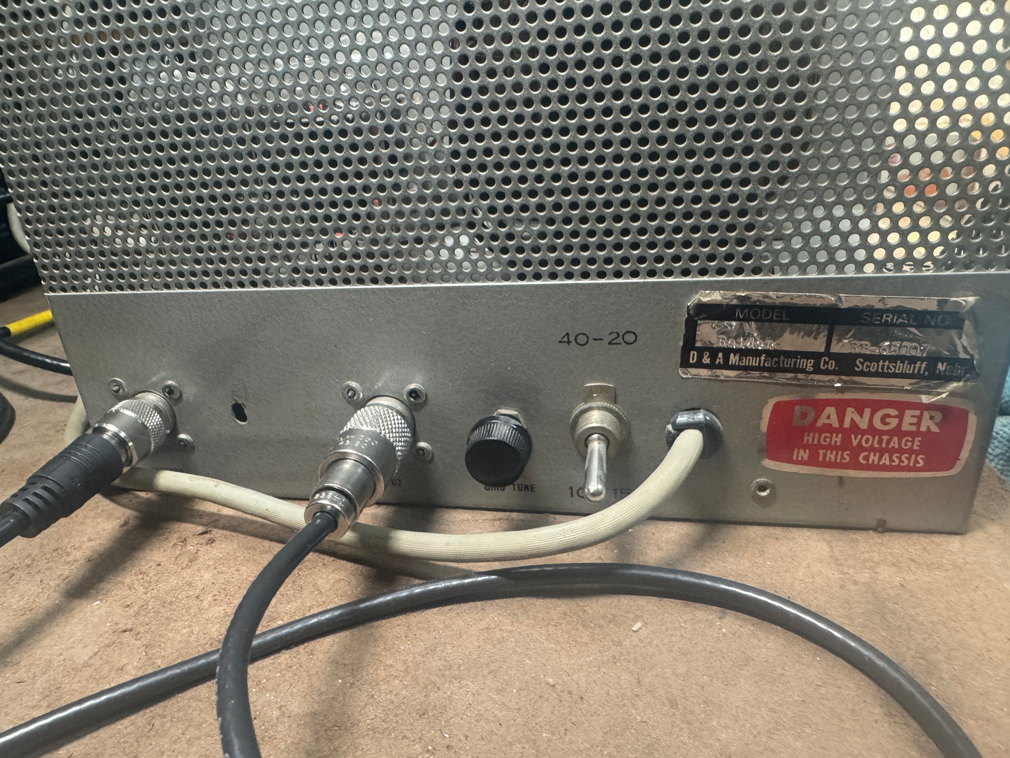 D and A Raider Amplifier