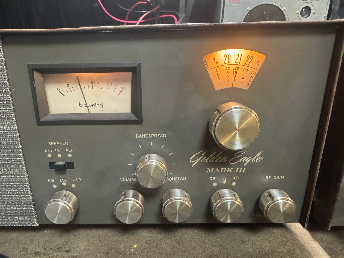 Browning Mark III AM Model and 776 Microphone