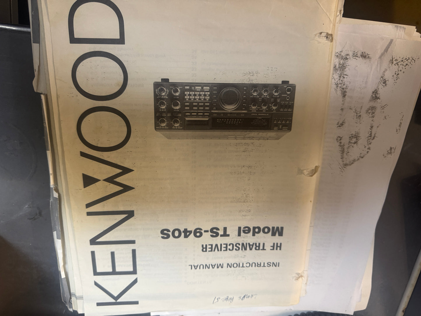 Kenwood TS-940SAT and Heil HM-10 Microphone