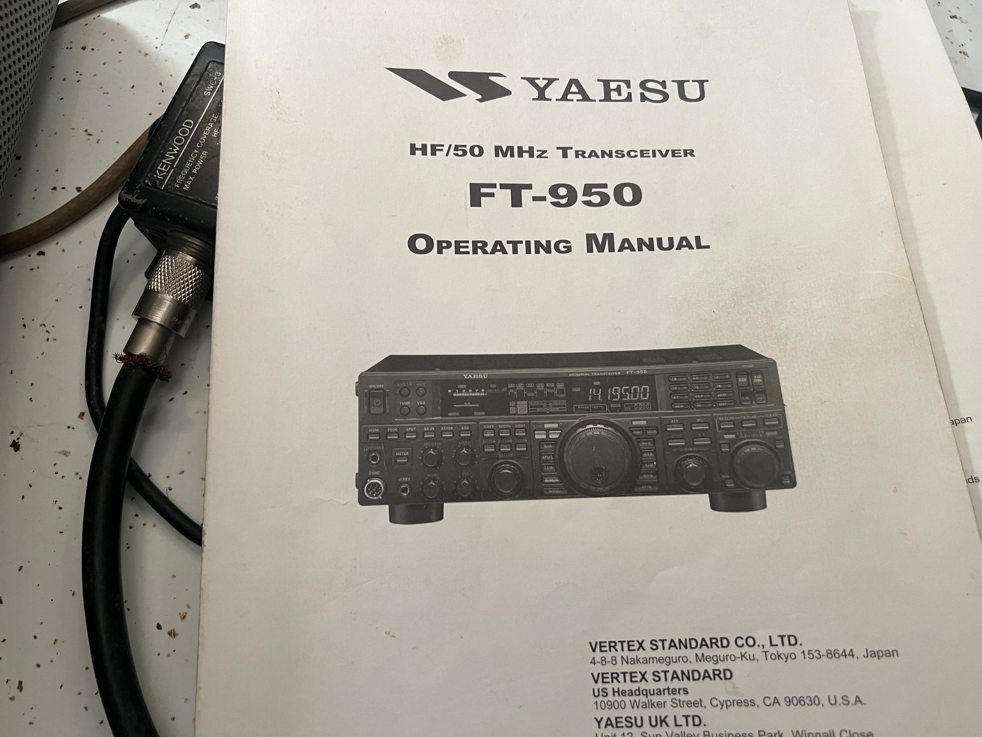 Yaesu FT-950 Operating manual