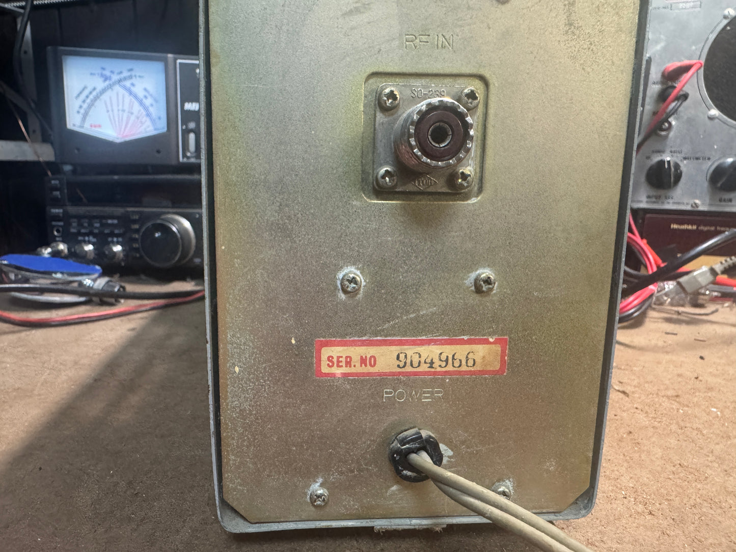Yaesu YL-150 wattmeter and Dummy load
