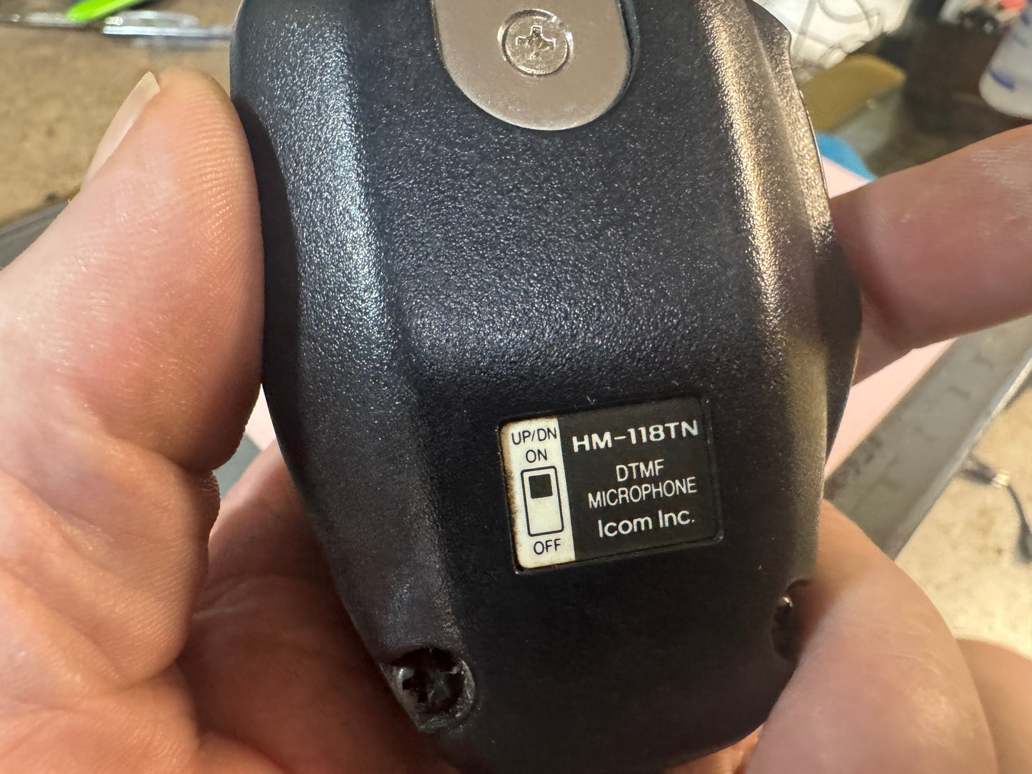 Icom HM-118TN Microphone