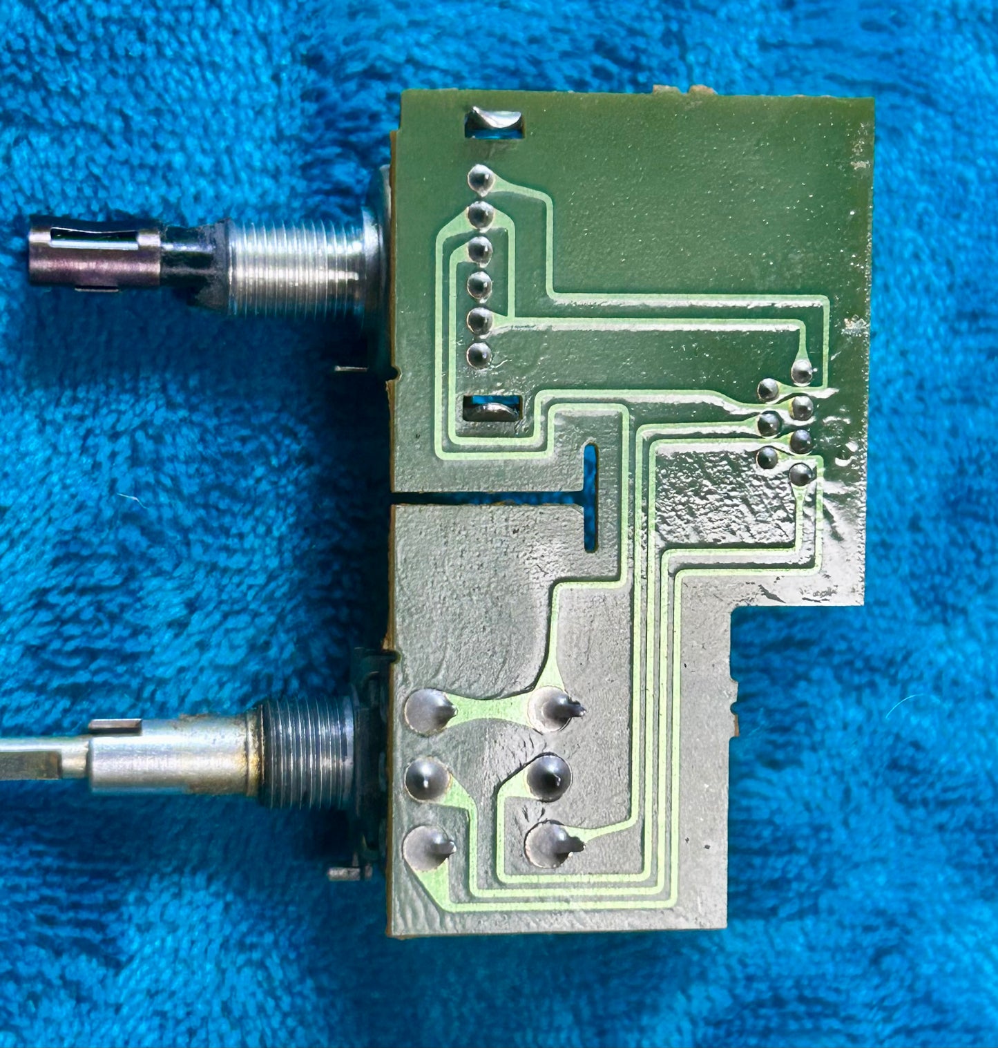 Kenwood TS-850 Memory Channel and Slope Tune Controls