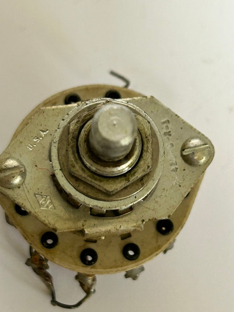 Browning Mark III Receiver Selector Switch For CB, Crystal 1 and Crystal 2