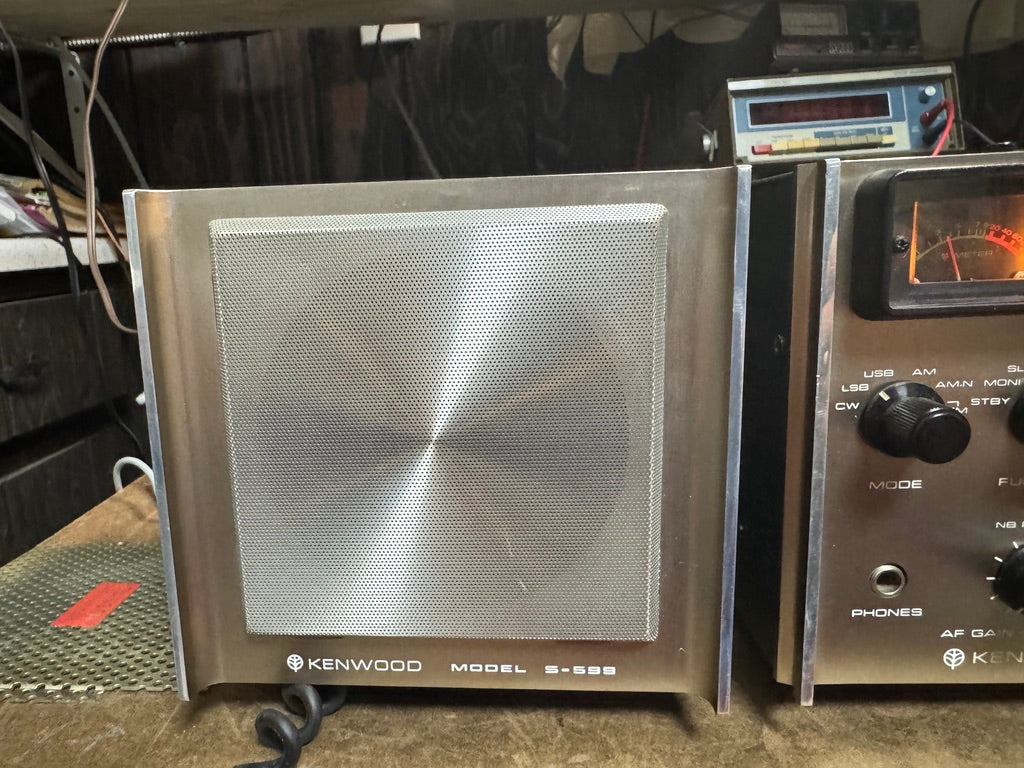 Kenwood 599d Twins with Matching Speaker