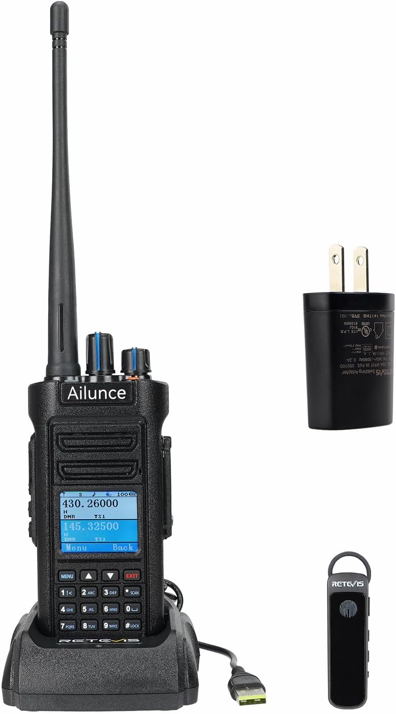 Retells Ailunce HD2 DMR Handheld Duel band radio