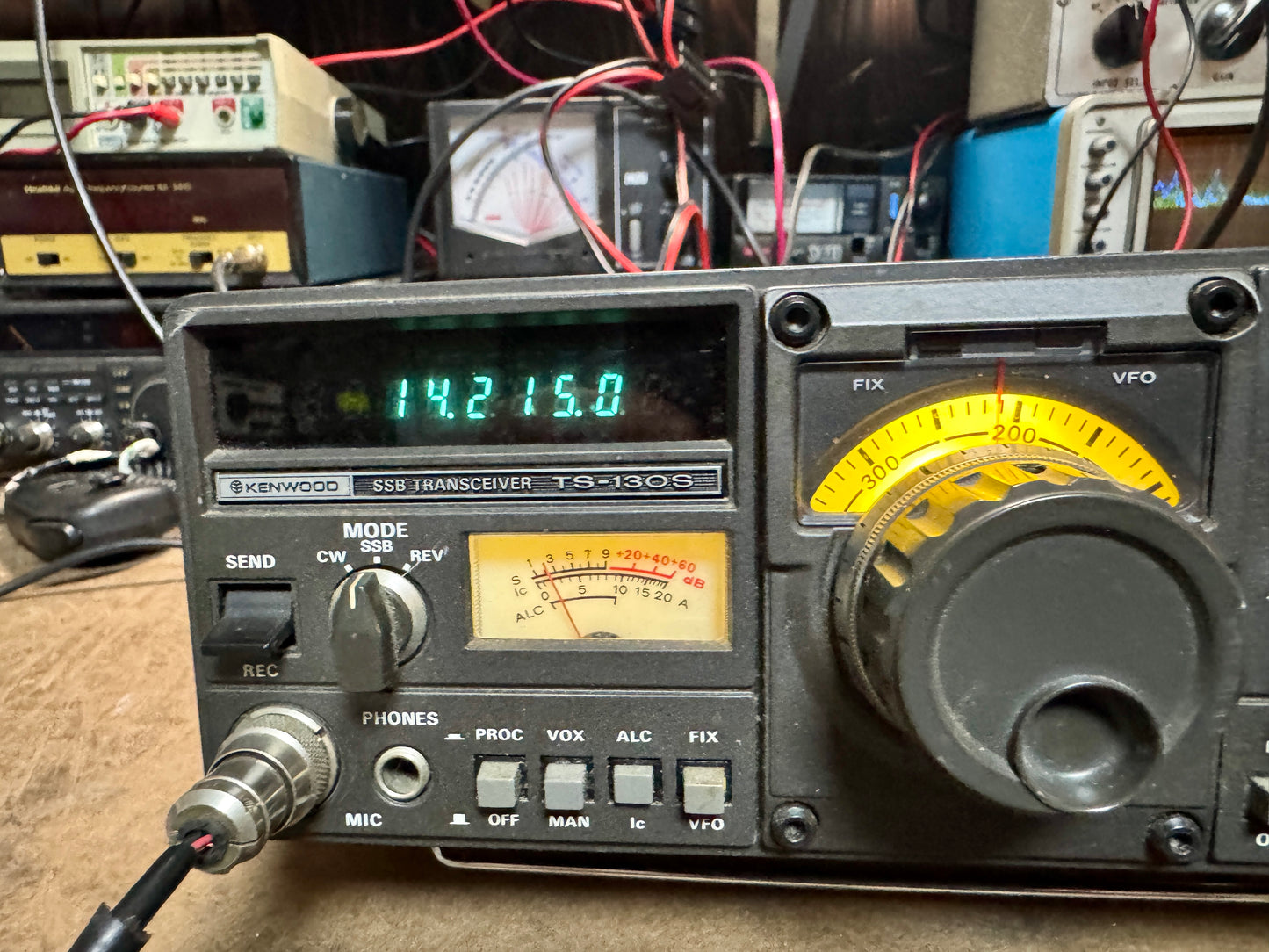 Kenwood TS130s and DFC230 VFO