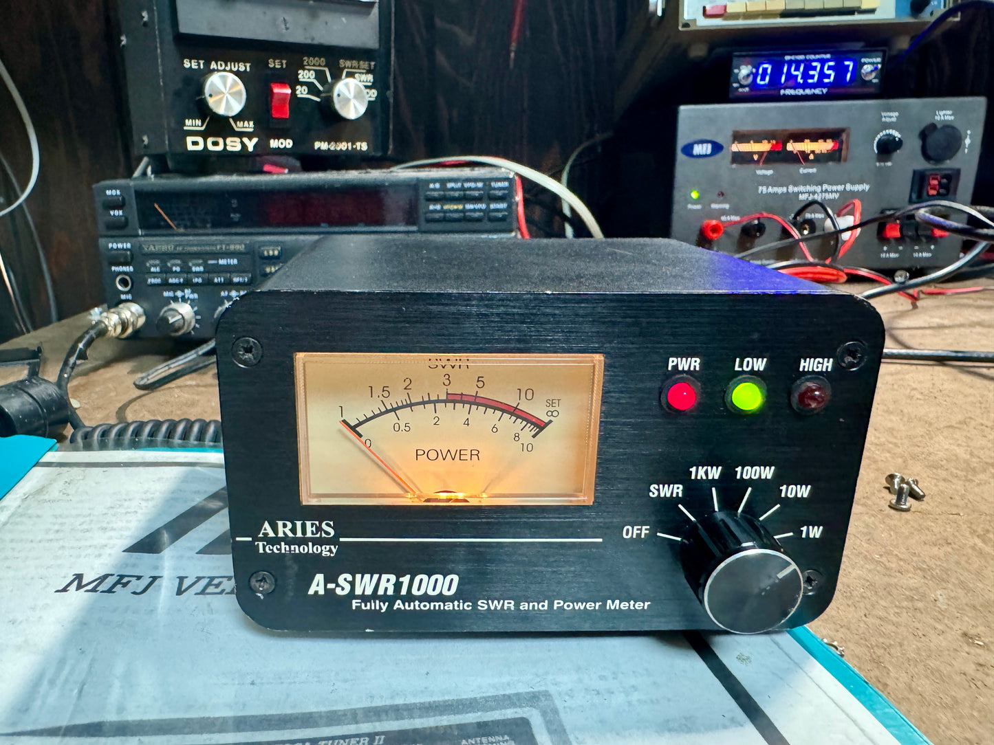 Aries A-SWR1000 and Power Meter in Used HAM Radio Accessories 