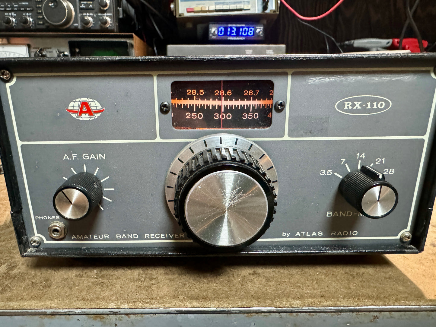 Atlas RX-110 Receiver In Used HAM Radio Equipment 