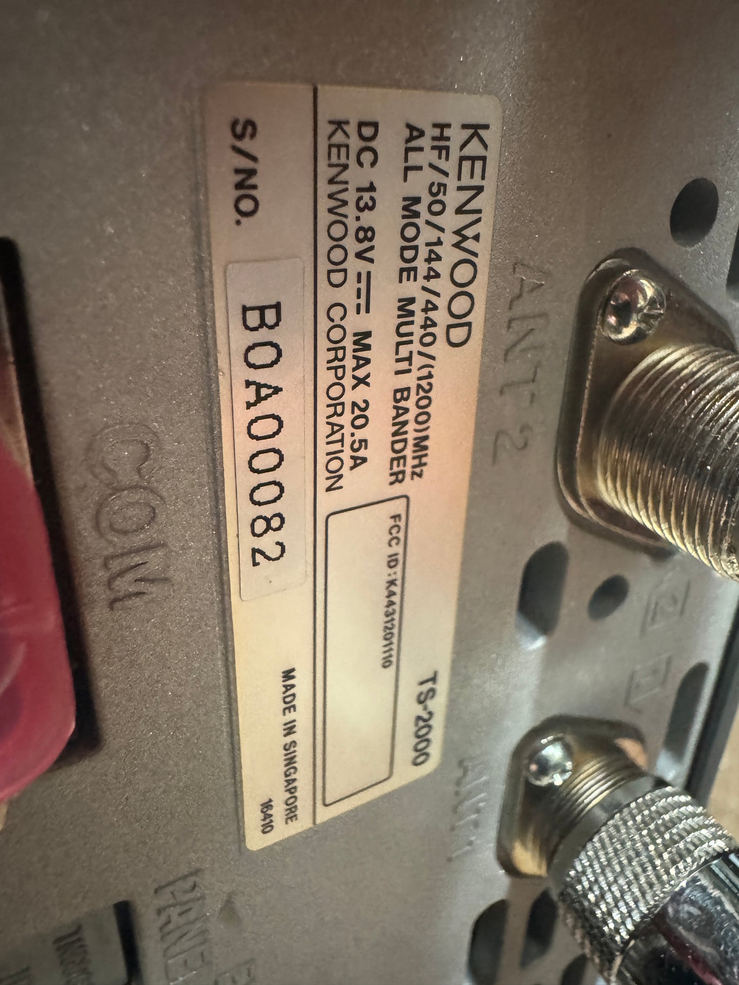 Kenwood TS-2000