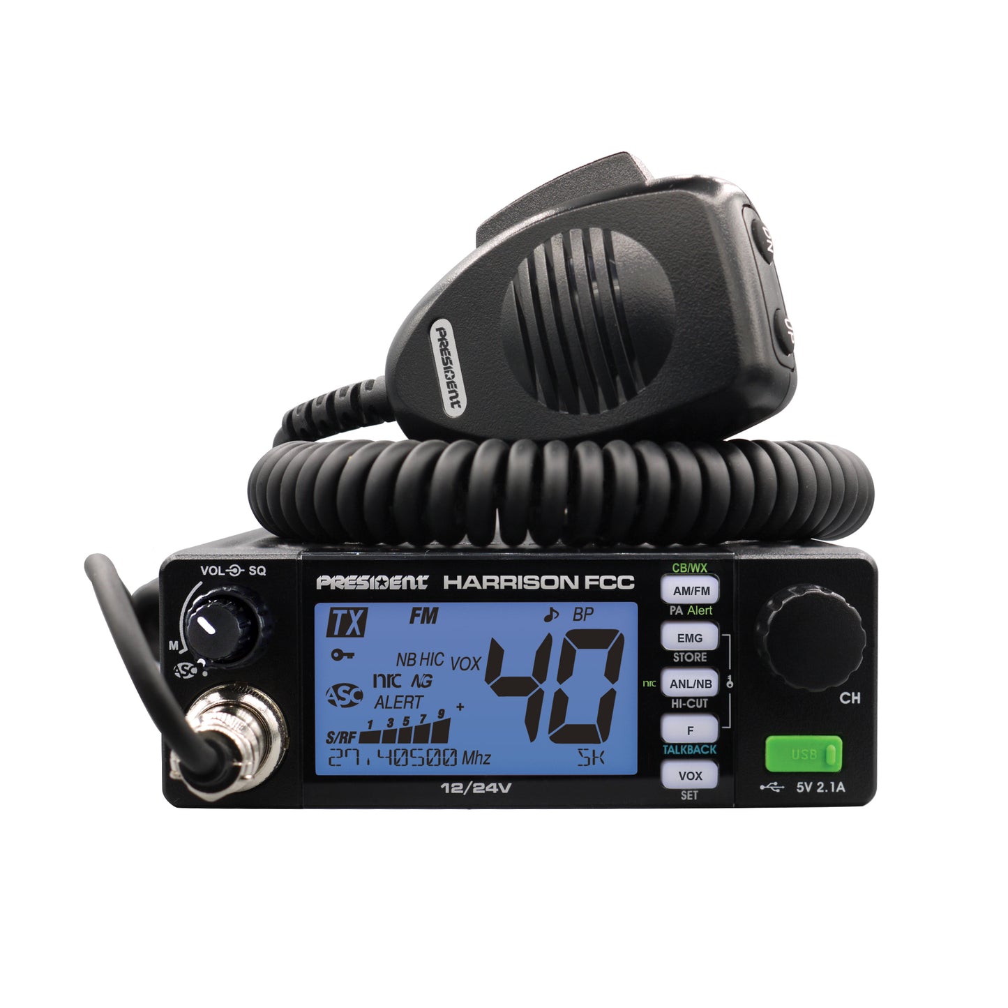 President Harrison FCC CB Radio