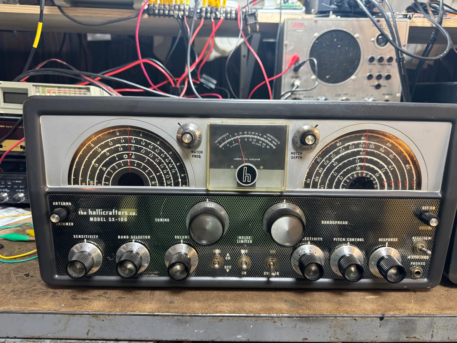 Hallicrafters SX-100 Receiver in used HAM Radio Equipment