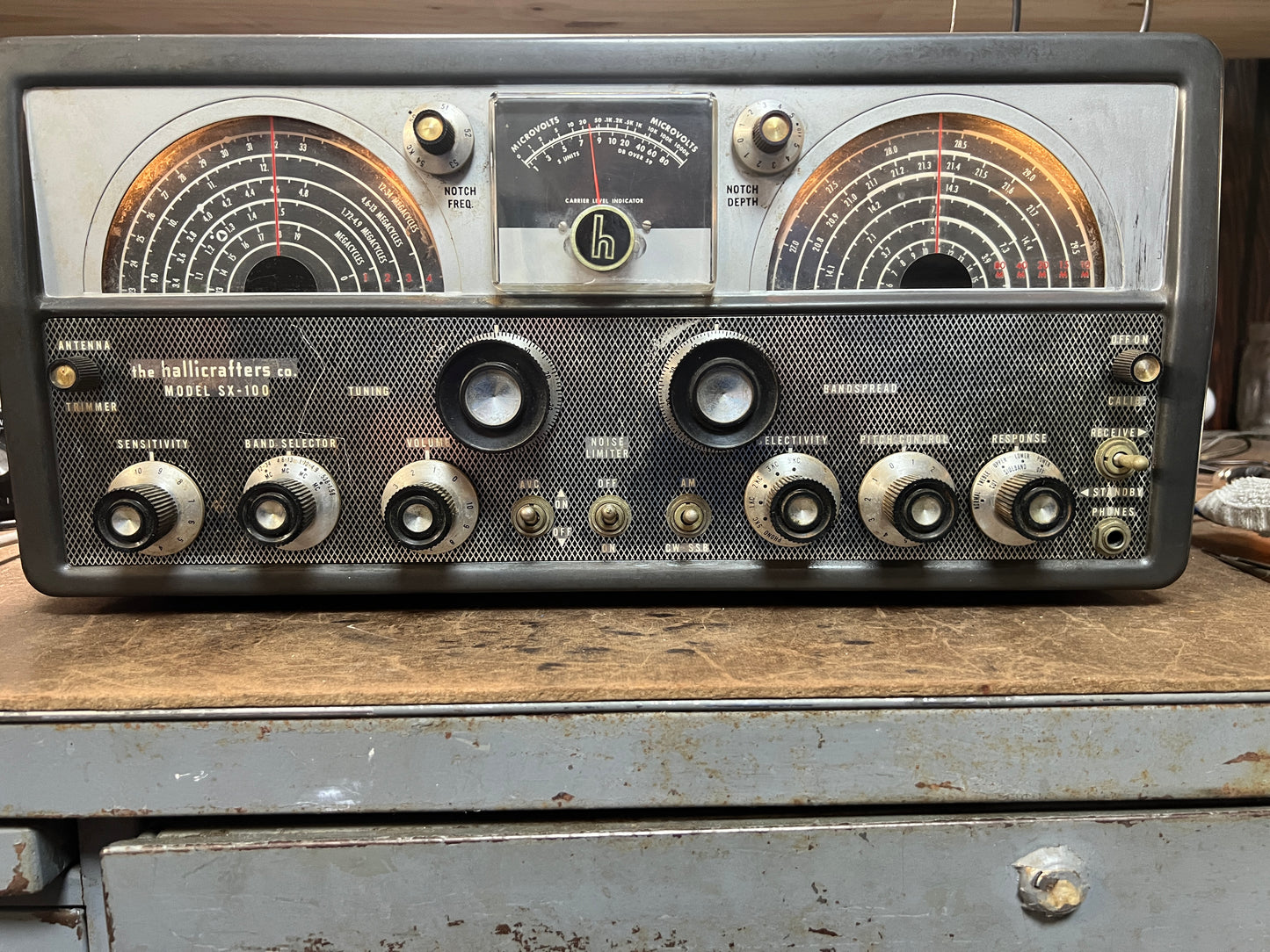 Hallicrafters SX-100 Receiver in Used Ham Radio Equipment