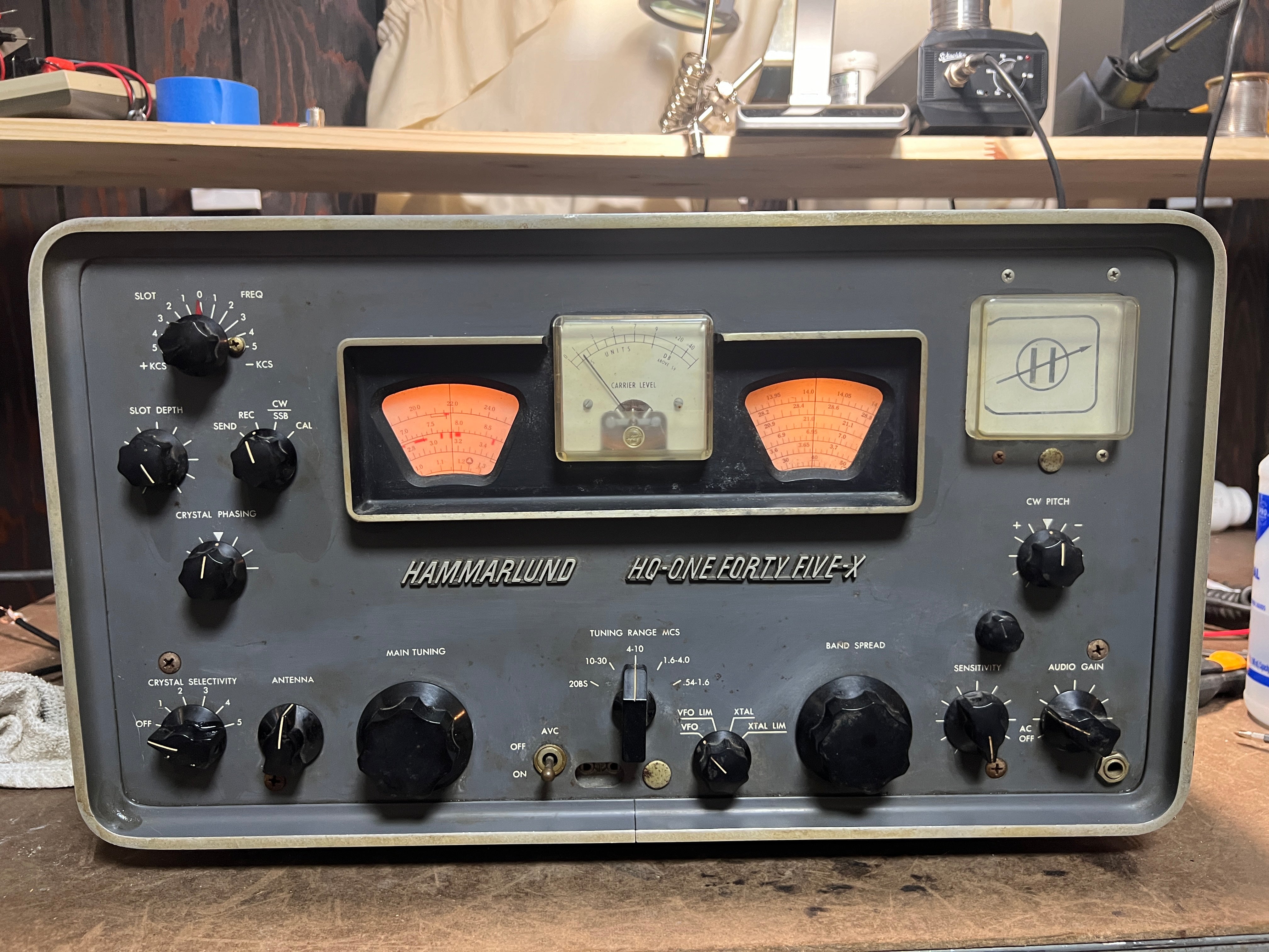 Hammarlund HQ 145X Receiver – CB And HAM Radio Depot