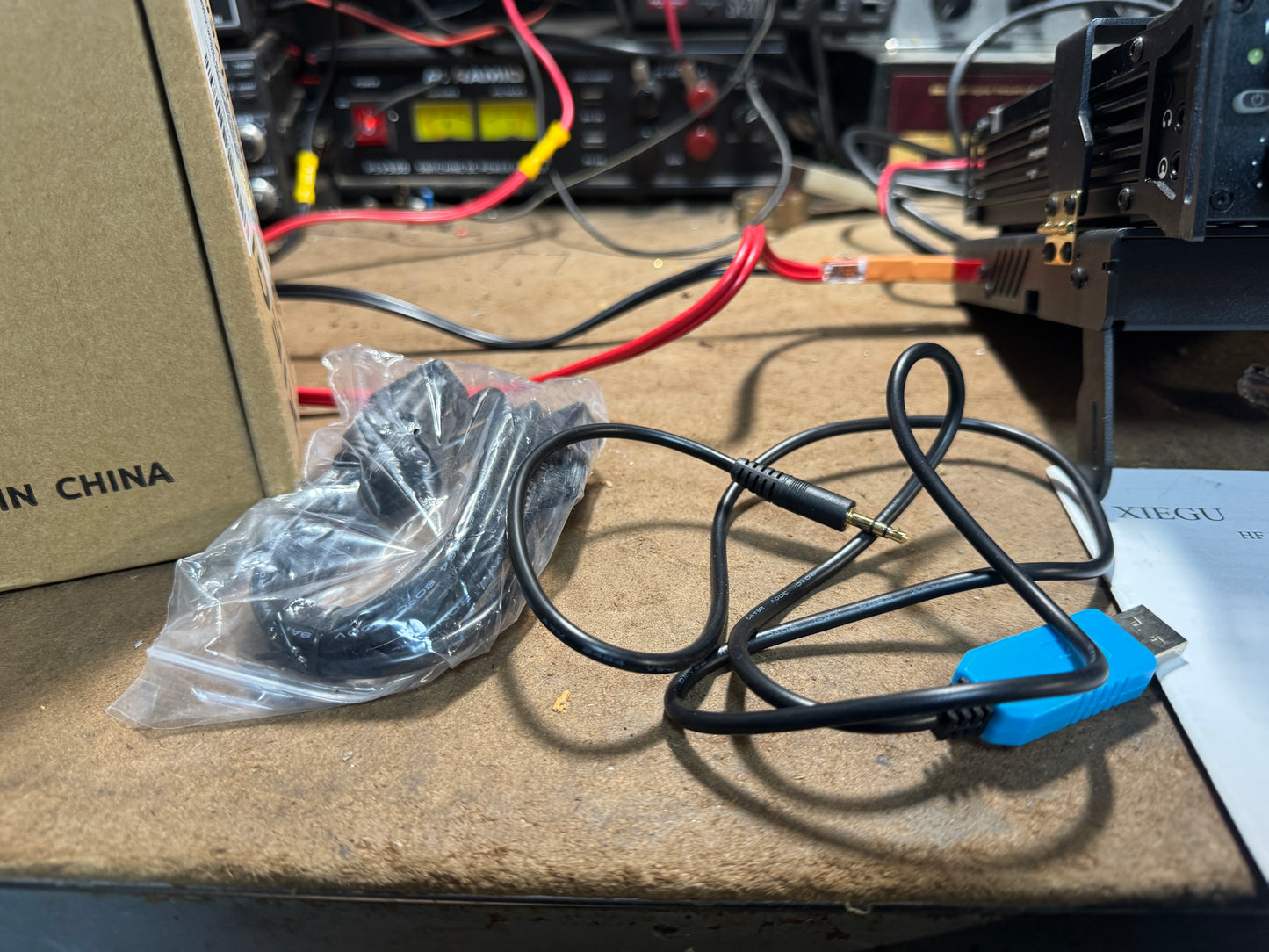 Xiegu G90 and Cooling Plate