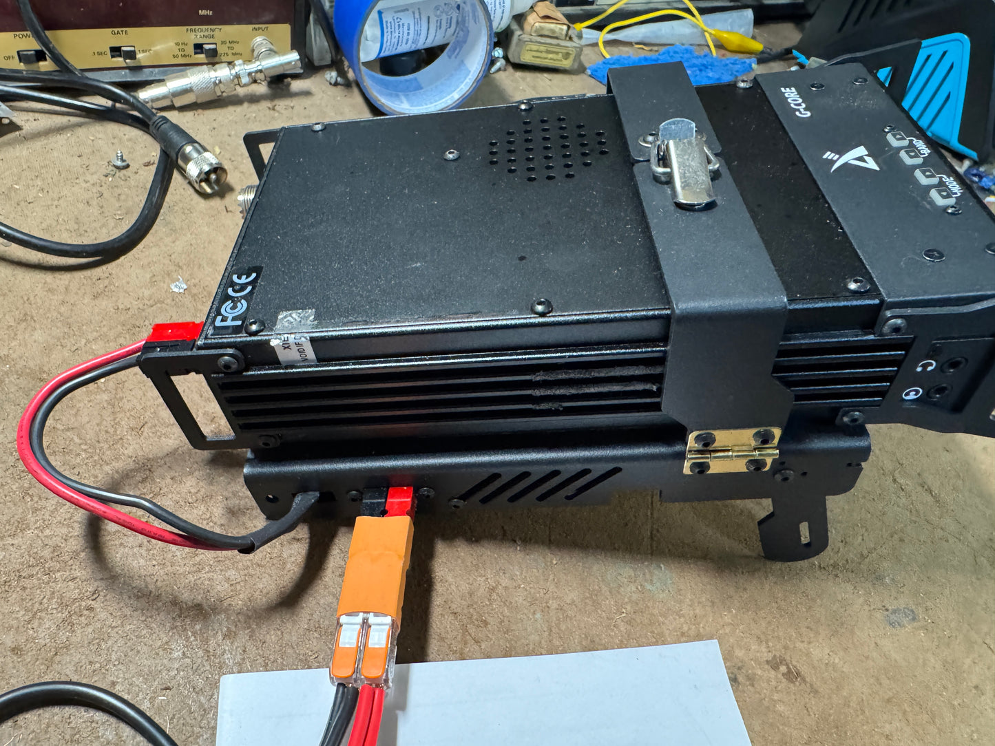 Xiegu G90 and Cooling Plate