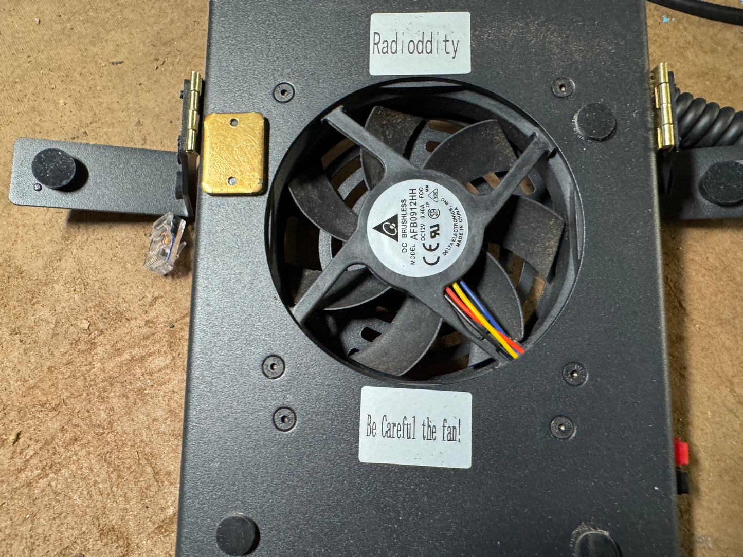 Xiegu G90 and Cooling Plate