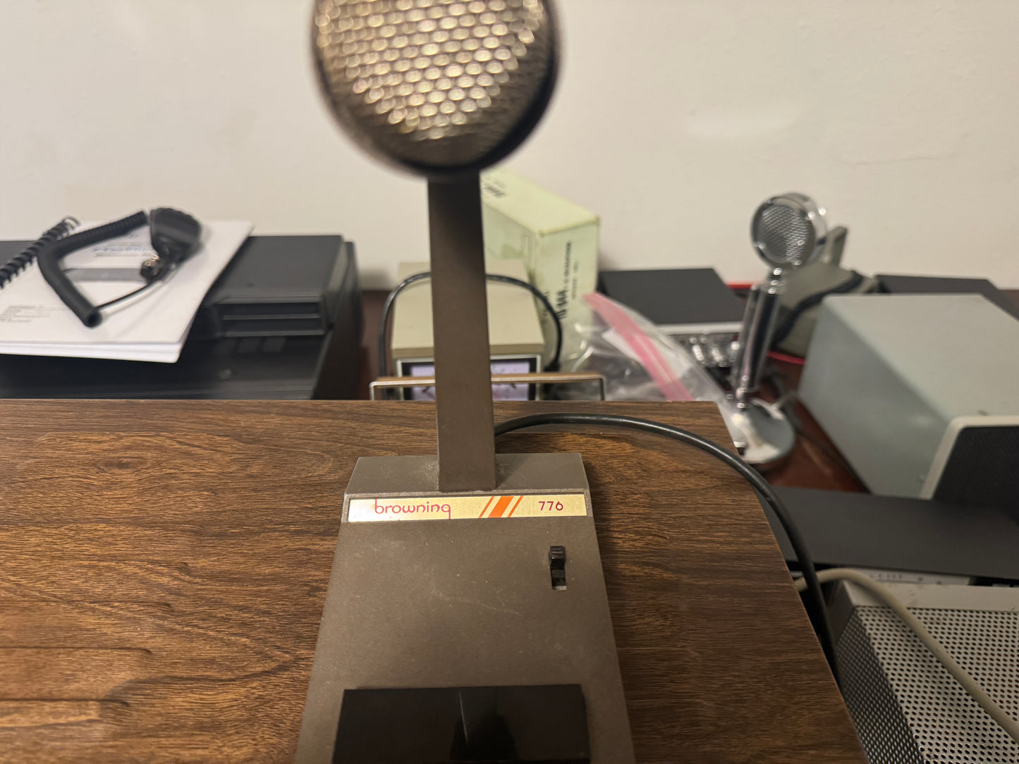 Browning Mark 4A and 776 Microphone