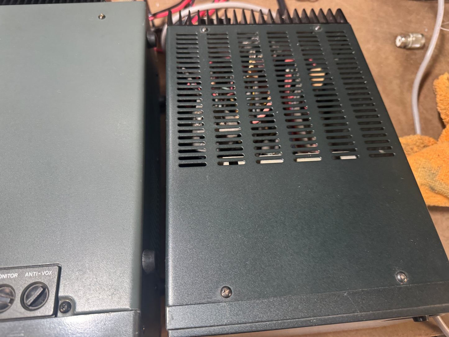 Icom IC-751A with SM6 and PS15