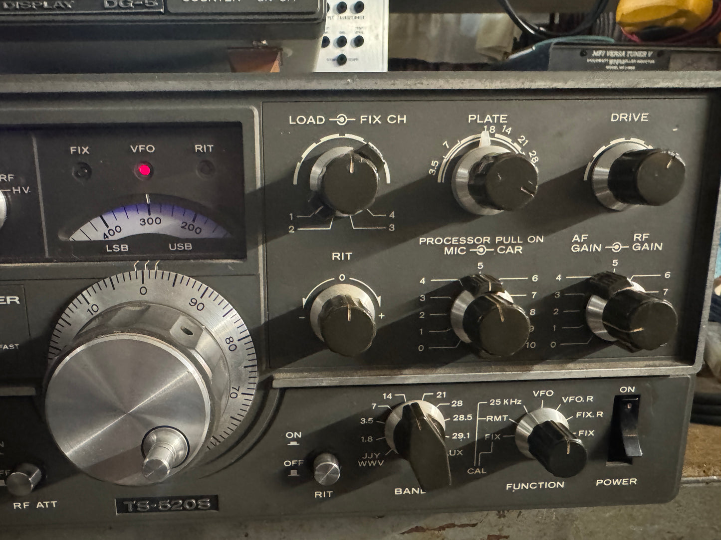 Kenwood TS520S and DG5