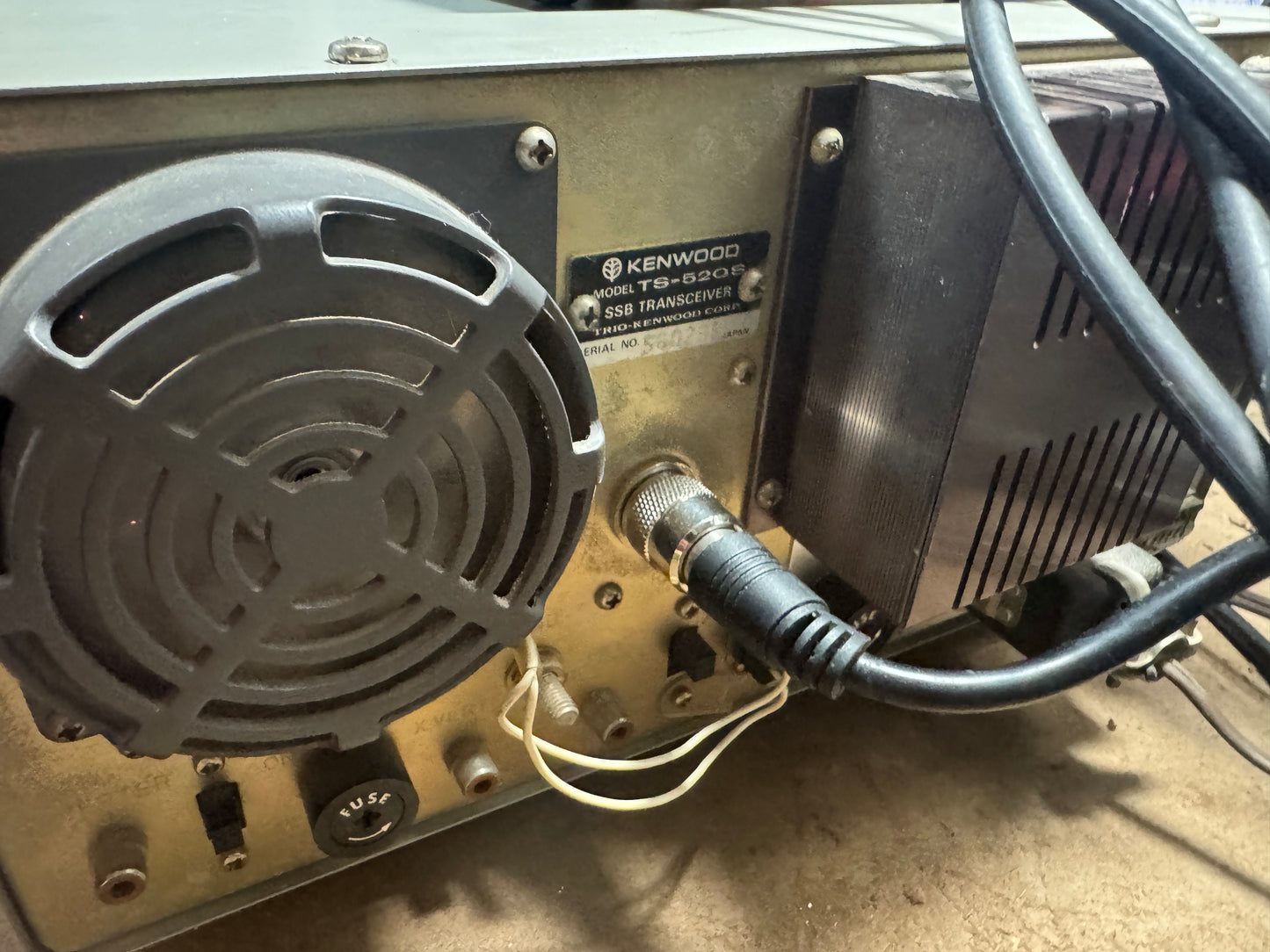 Kenwood TS520S and DG5