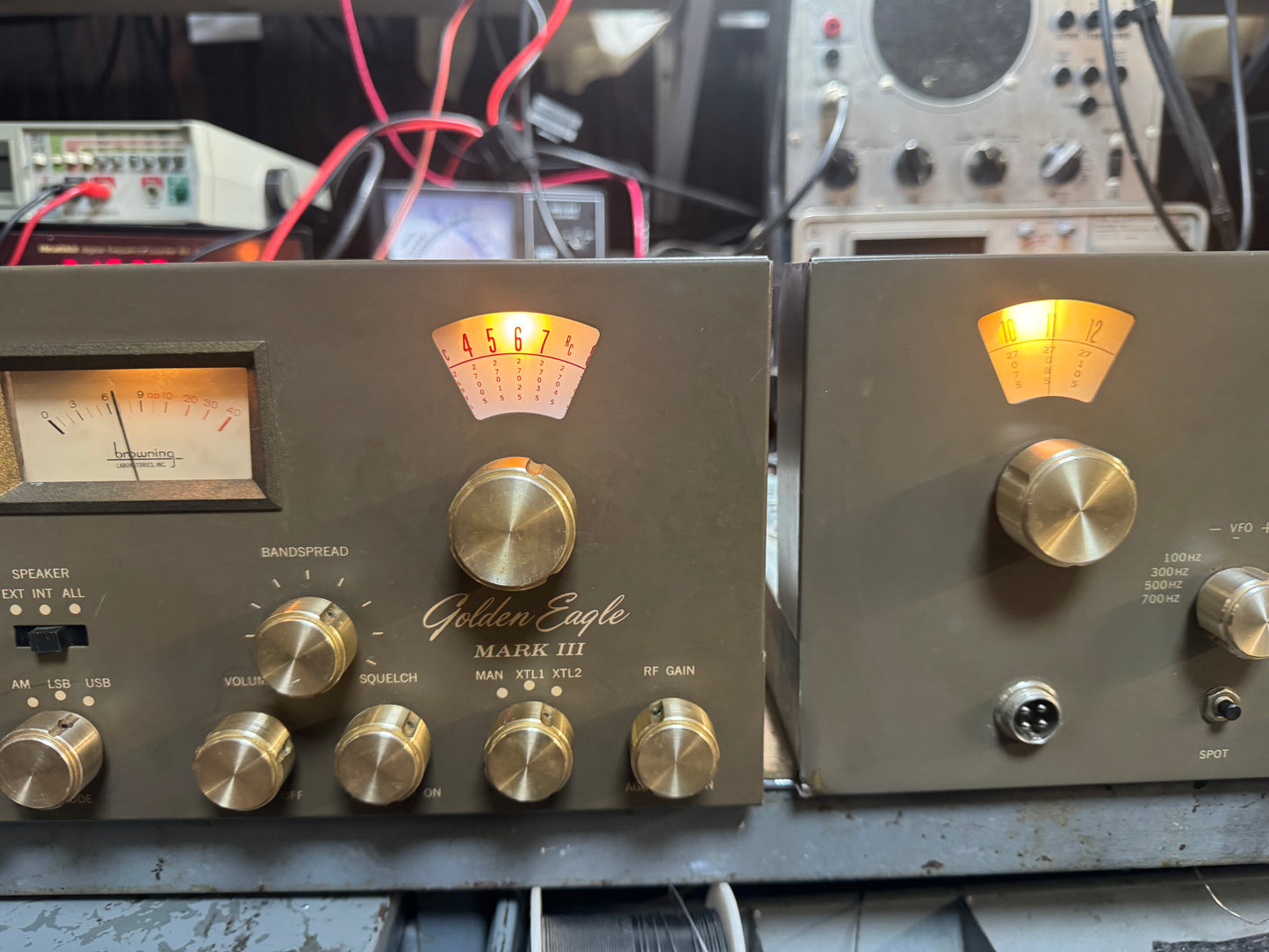 Browning Mark III and Siltronix 90 VFO and D-104