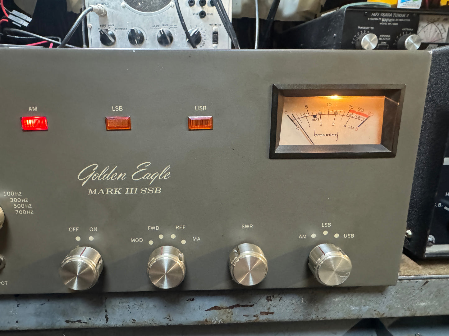 Browning Mark III and Siltronix 90 VFO and D-104