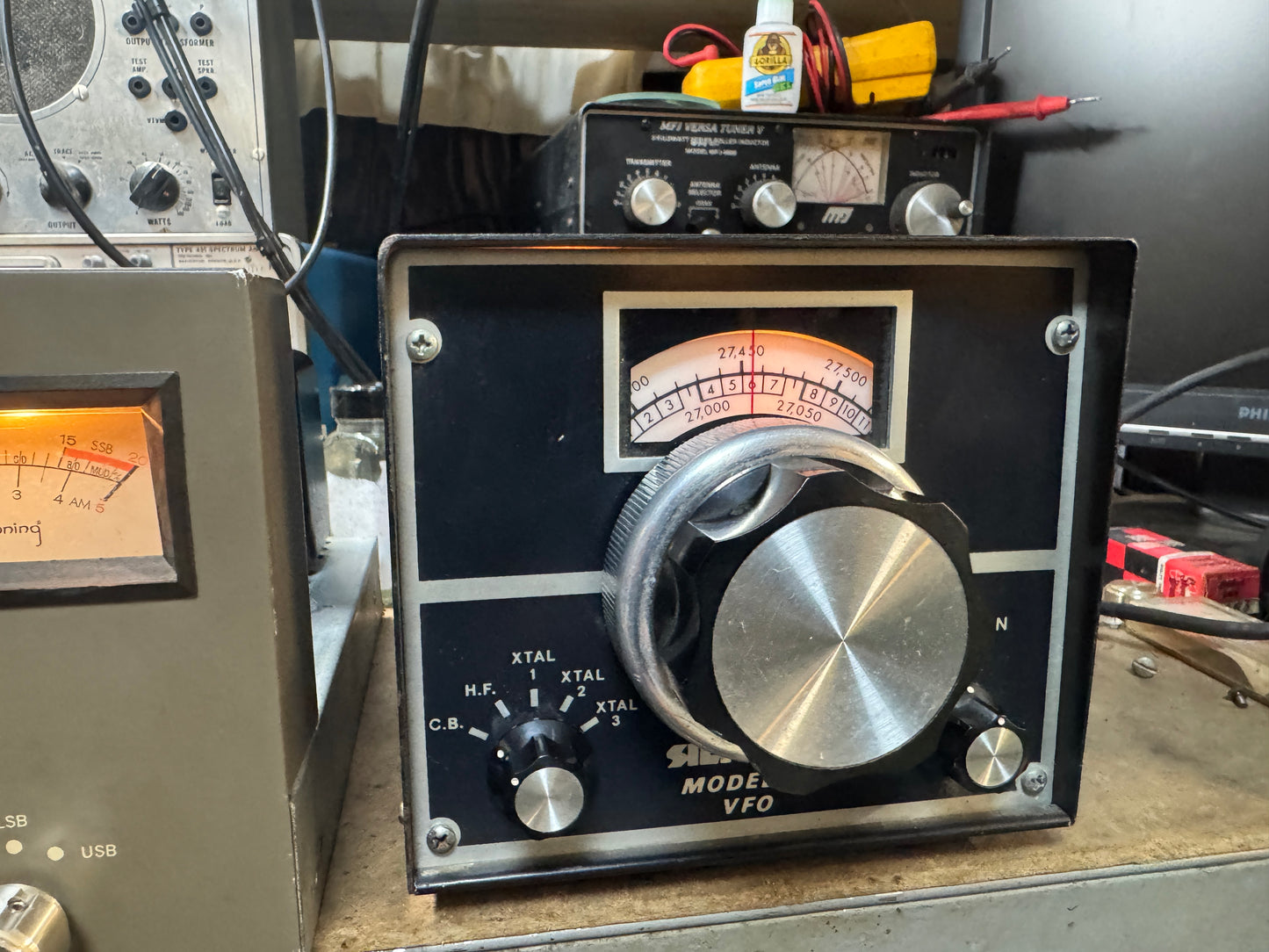 Browning Mark III and Siltronix 90 VFO and D-104