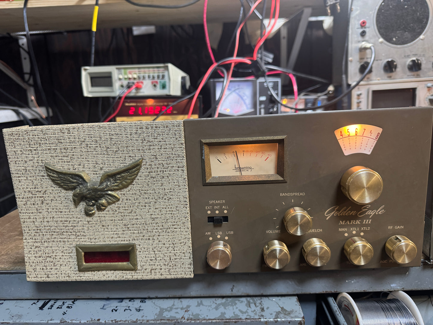 Browning Mark III and Siltronix 90 VFO and D-104