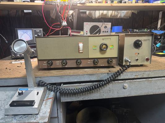 Browning R27 and Compact  AM Transmitter with Turner +3