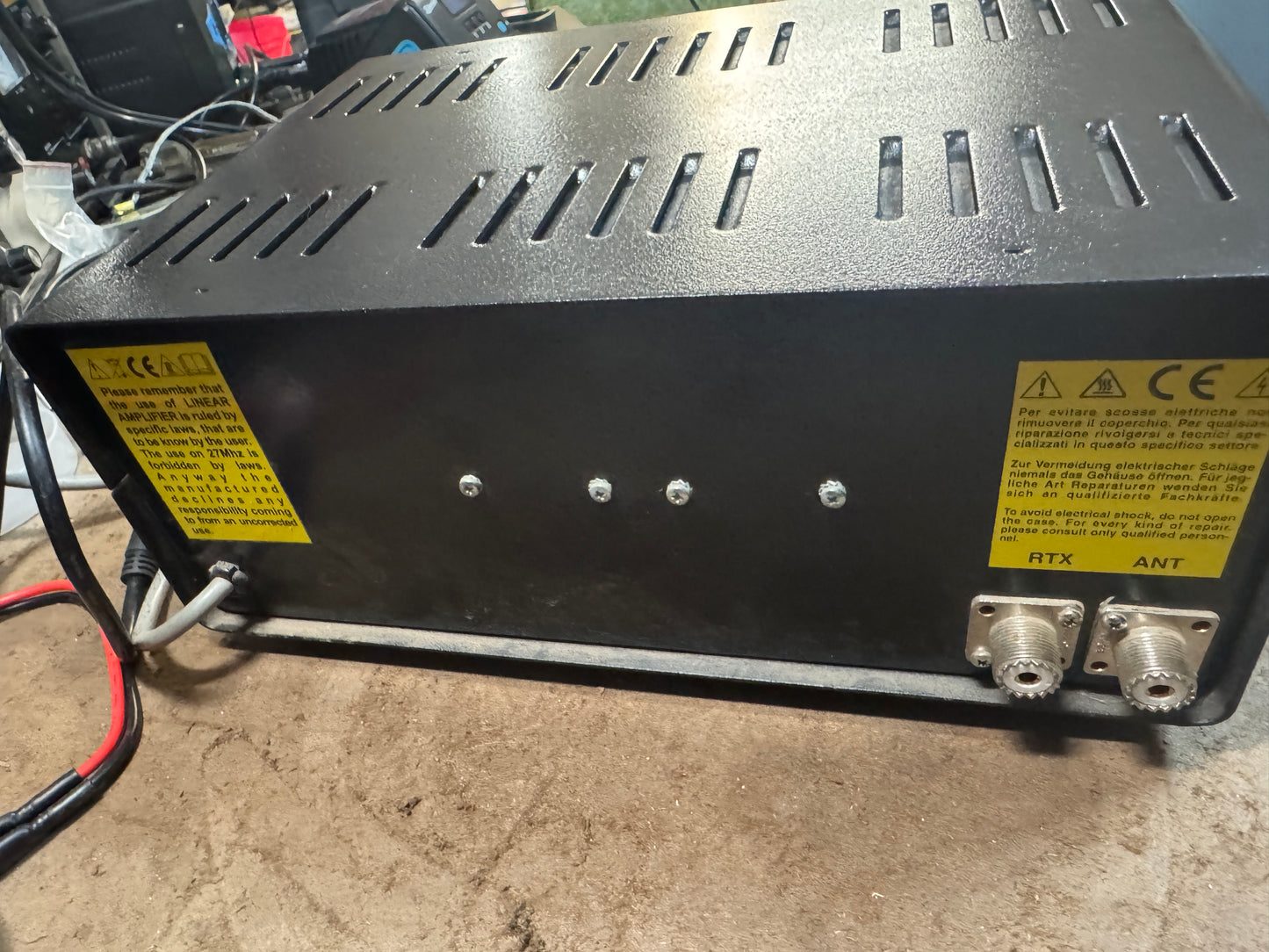 RM Italy KLV 400 Amplifier