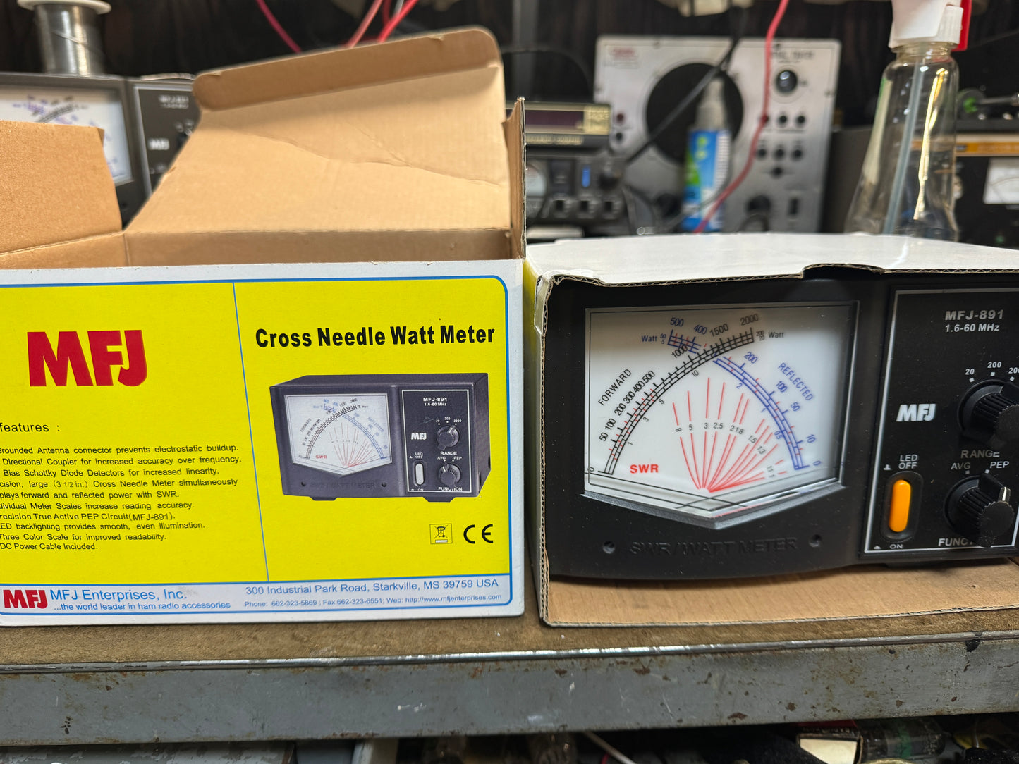 Mfj-891 Cross Needle SWR/Watt Meter (new)