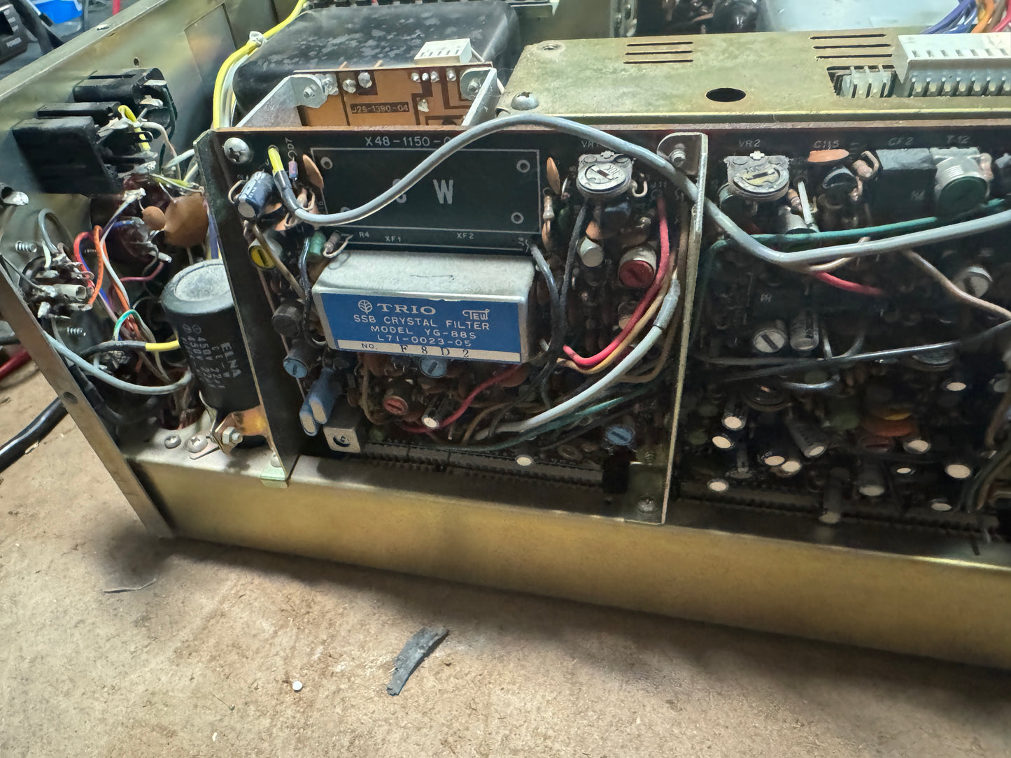 Kenwood TS-820S and MC50