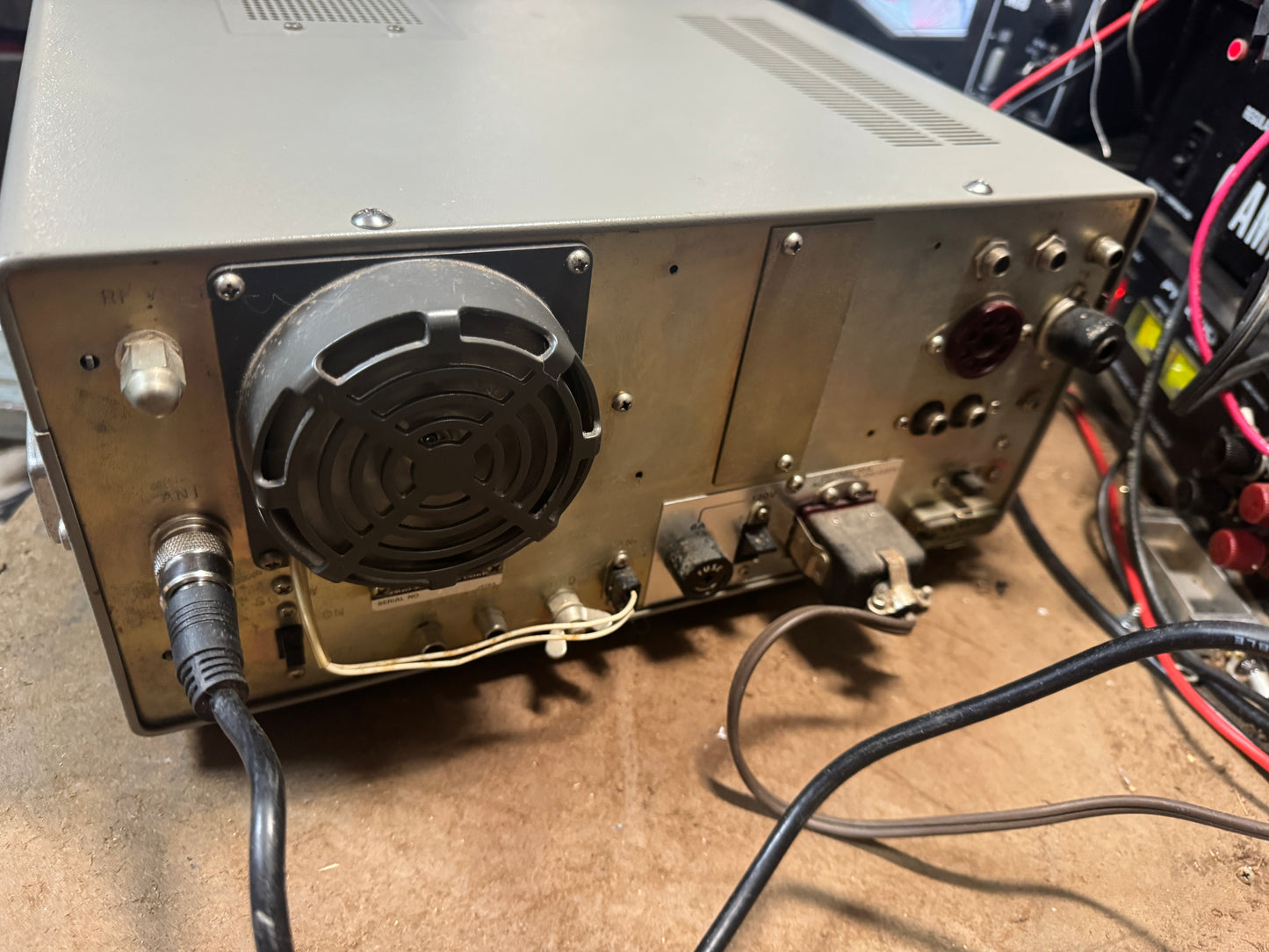 Kenwood TS-820S and MC50