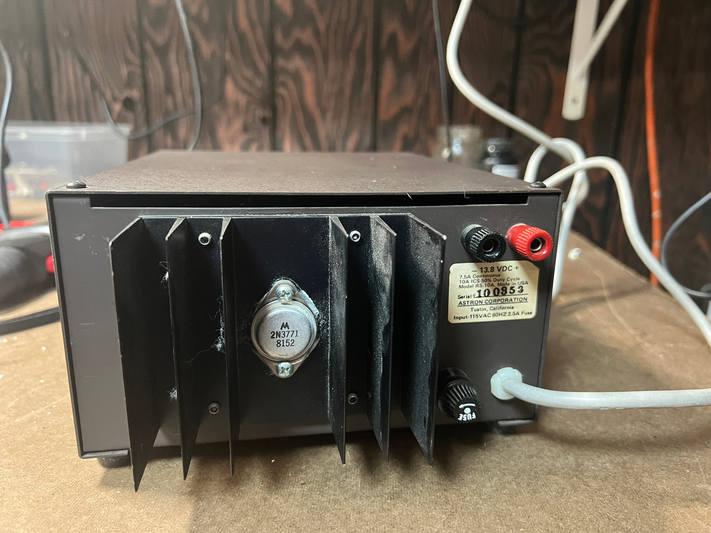 Astron RS10A Power Supply