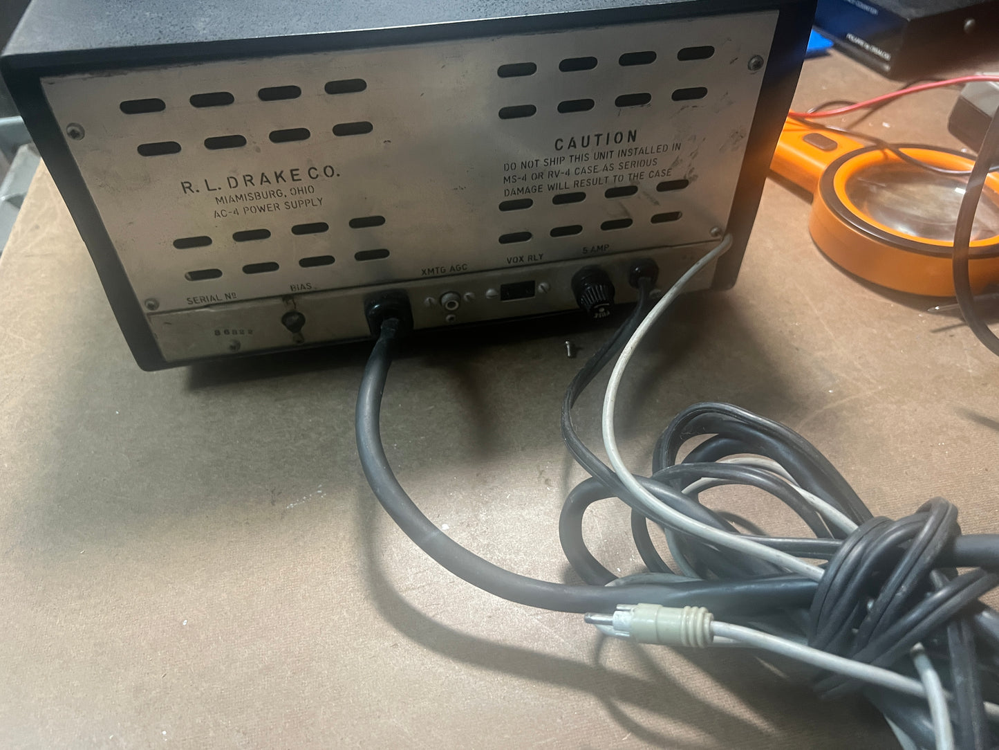 Drake MS4/AC4 Speaker Power Supply