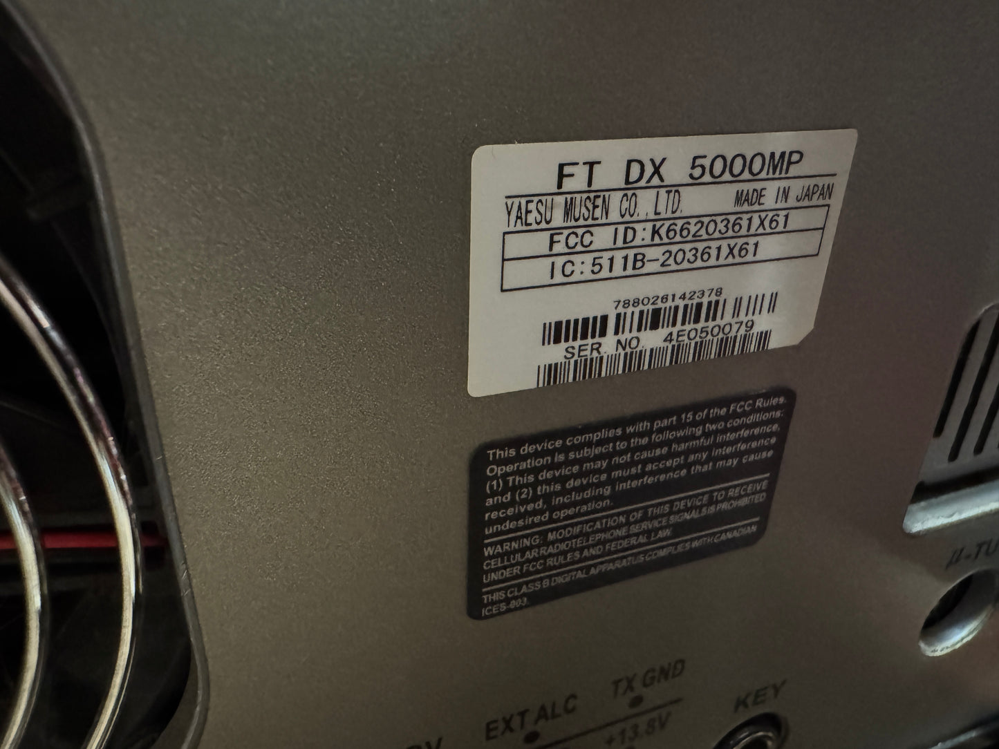 Yaesu FTDX 5000 MP