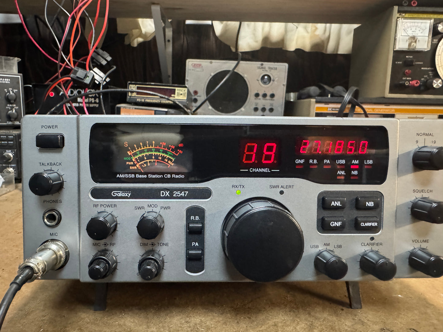 Galaxy DX 2547 and Silver Eagle D-104